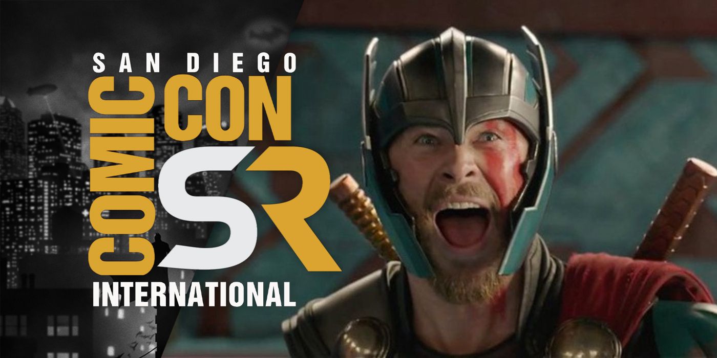 Chris Hemsworth as Thor at SDCC