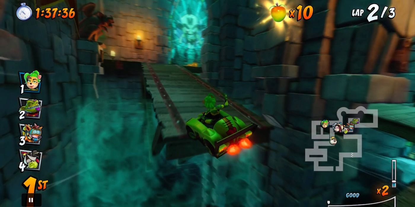Cortex Castle Shortcut Crash Team Racing