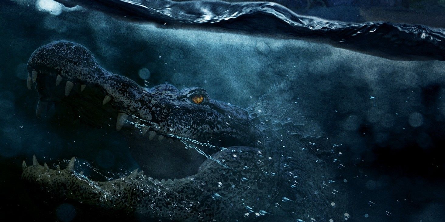 Crawl poster alligator