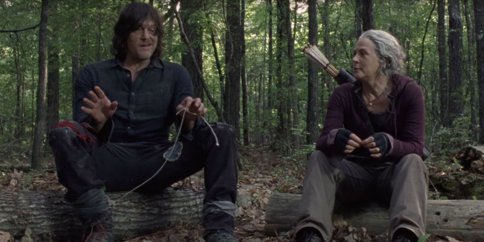 Daryl and Carol in The Walking Dead season 10 trailer