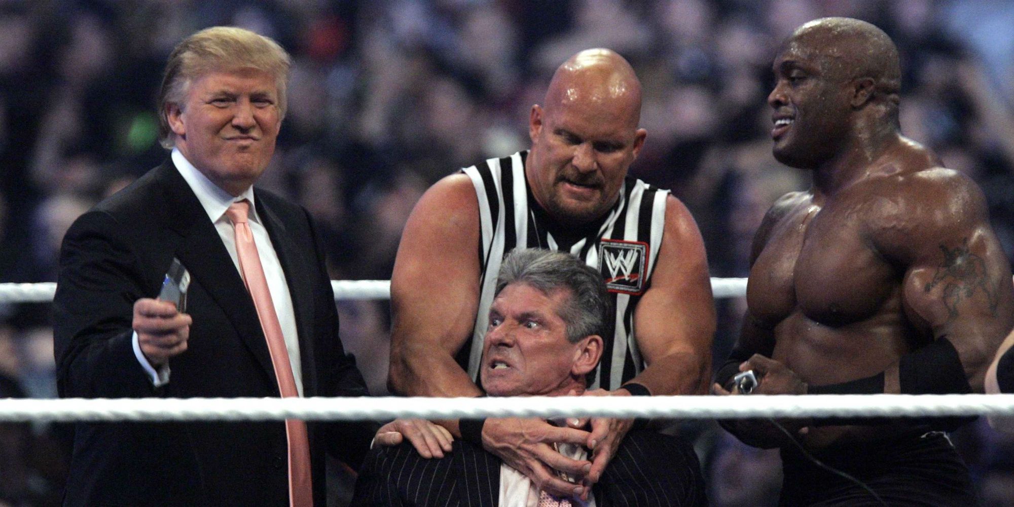 Donald Trump at WWE WrestleMania XXIII - Battle of the Billionaires