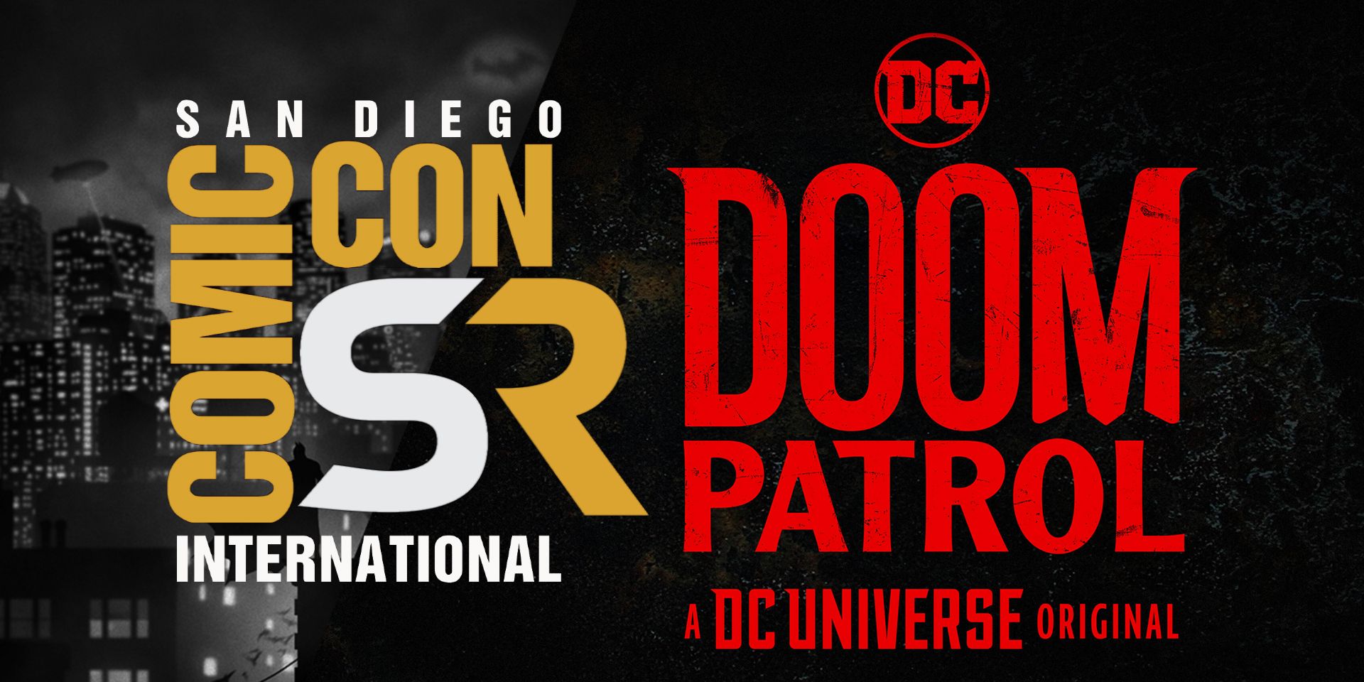 Doom Patrol SDCC Header