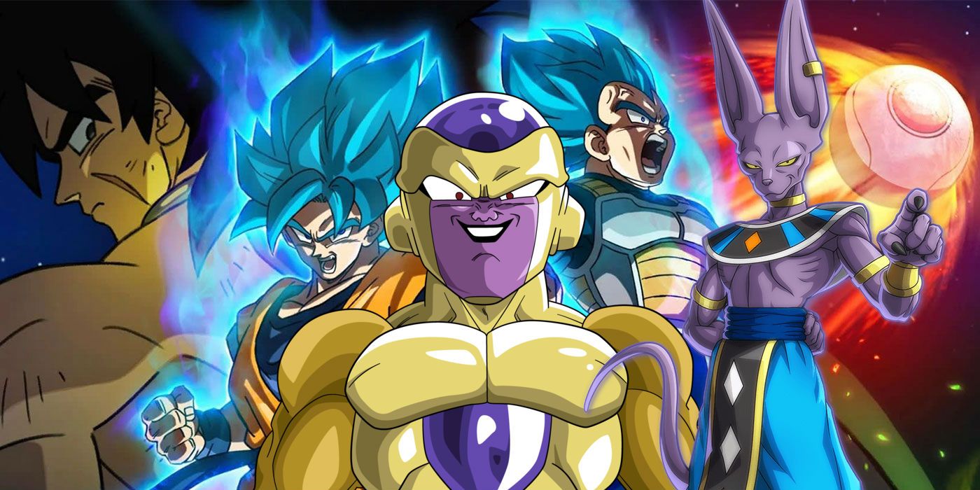 Dragon Ball Super Broly Golden Frieza Beerus