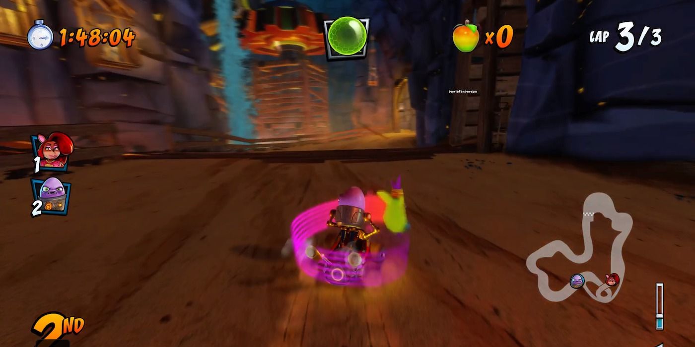 Dragon Mines Shortcut Crash Team Racing