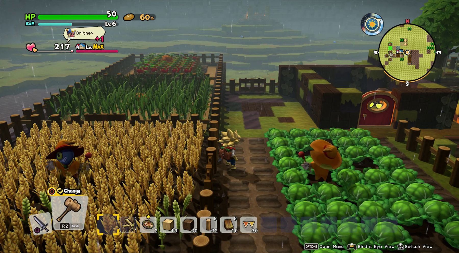Dragon Quest Builders 2 Farming