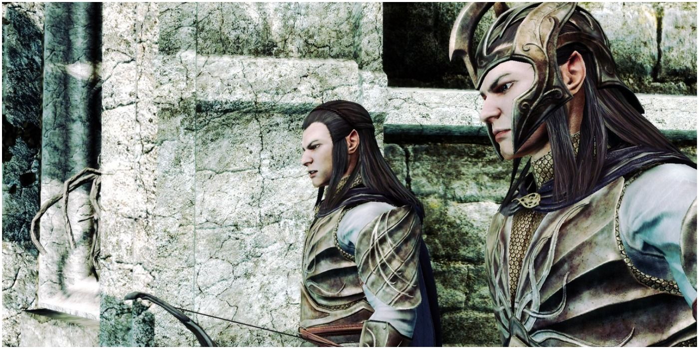 The elf twins from Lord of the Rings War in the North together