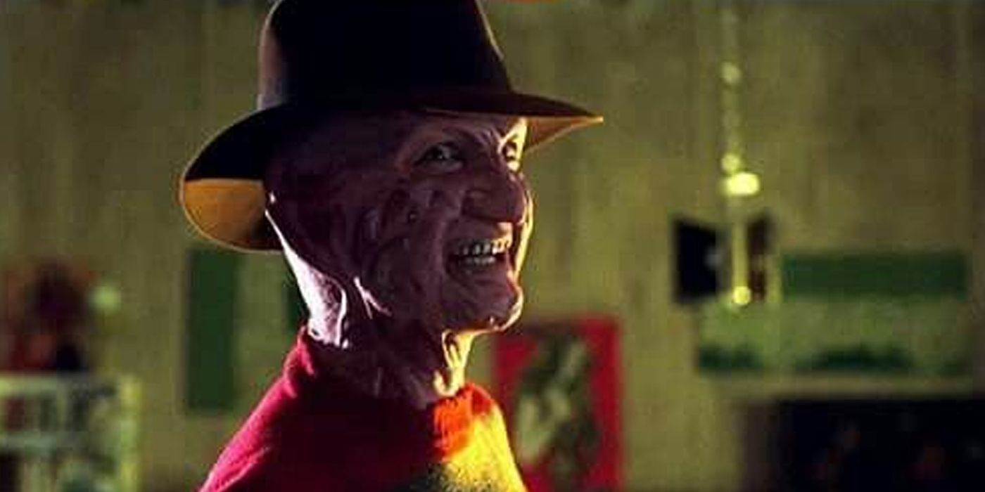 Freddy Krueger smiling in Freddy's Dead: The Final Nightmare.