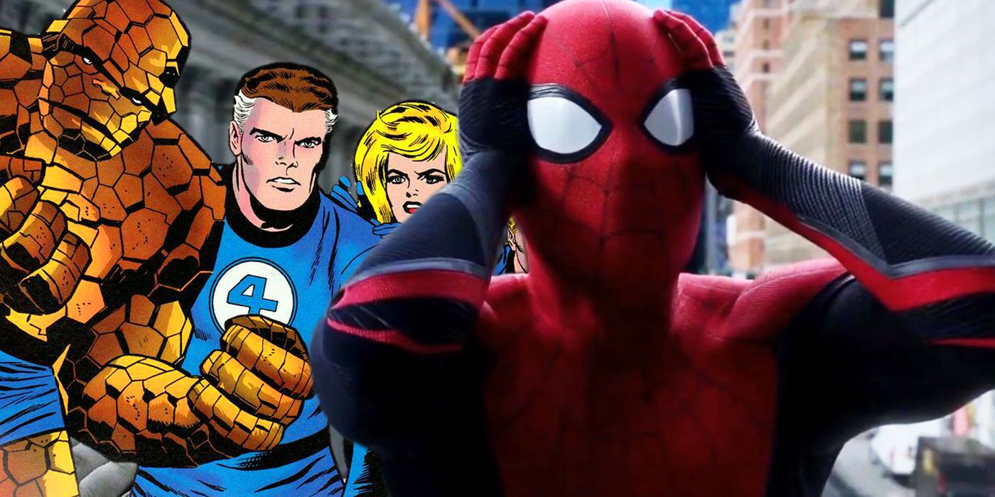 Fantastic Four and Spider-Man in Far From Home