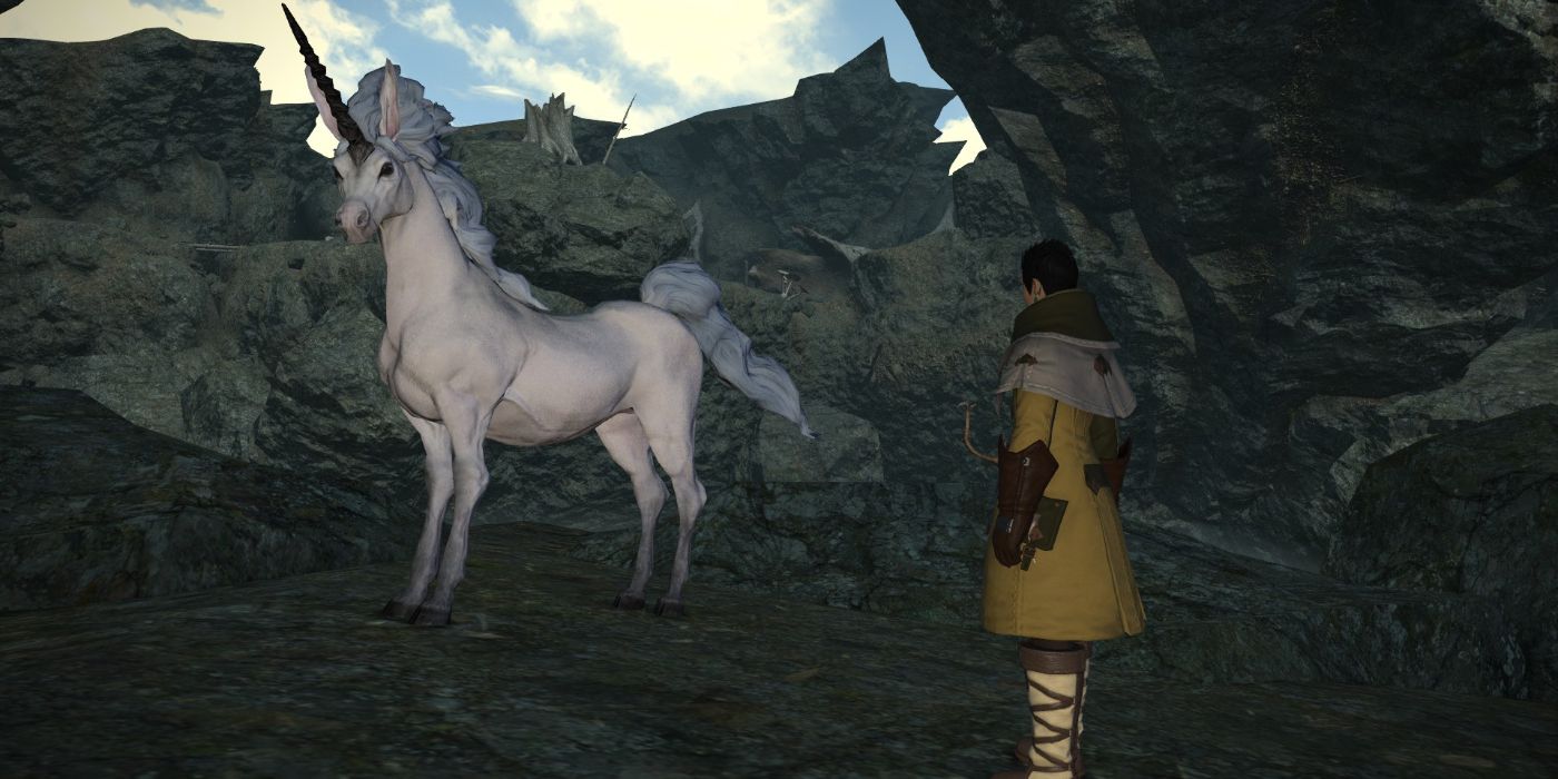 Final Fantasy XIV Unicorn Mount