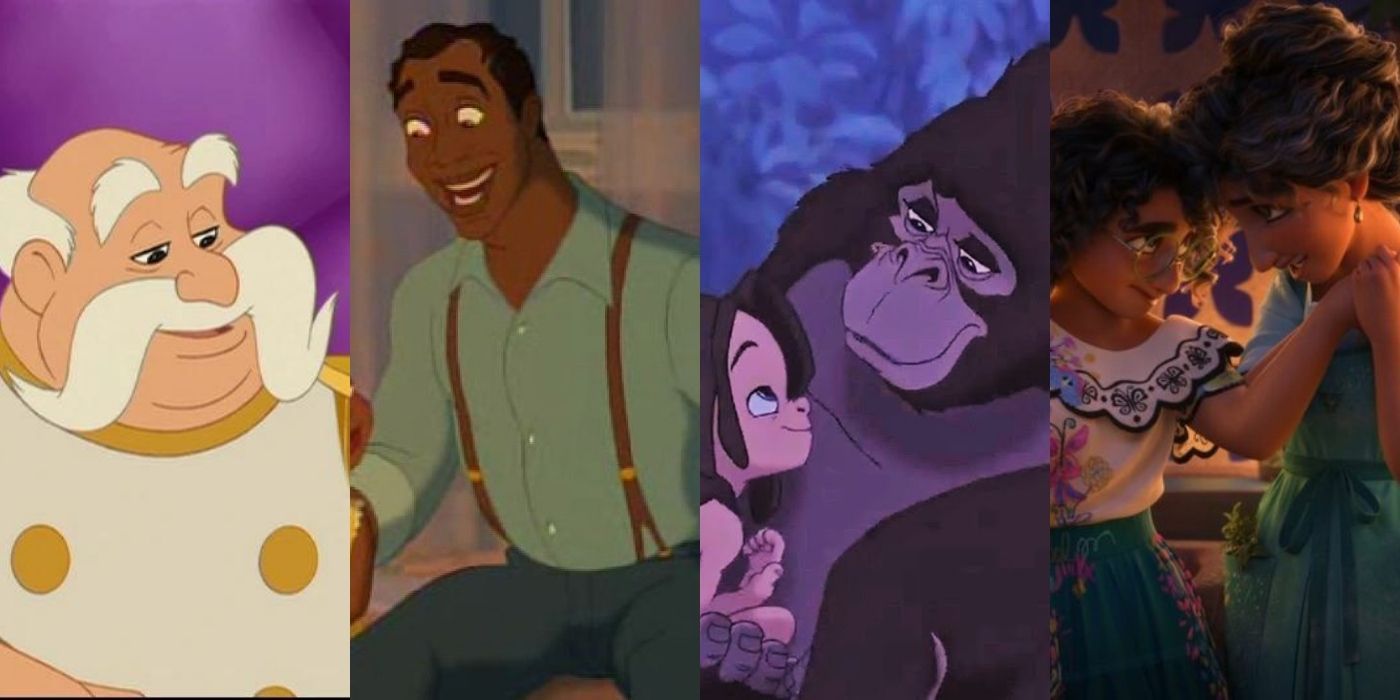 The Best Animated Disney Parents, Ranked