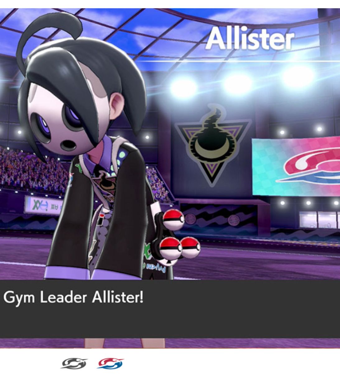 Gym Leader Allister Pokemon Sword Shield Vertical
