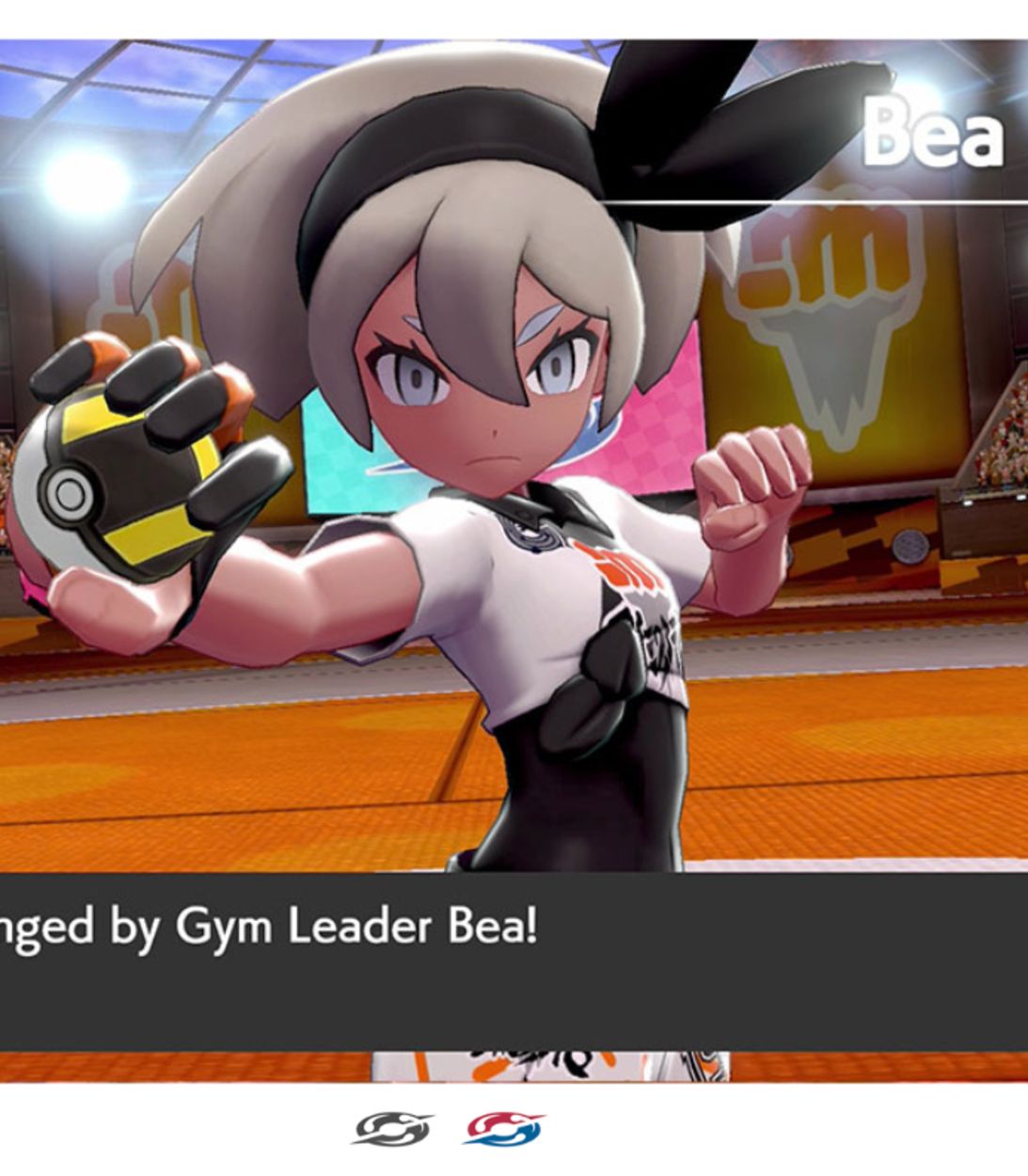 Gym Leader Bea Pokemon Sword Shield Vertical