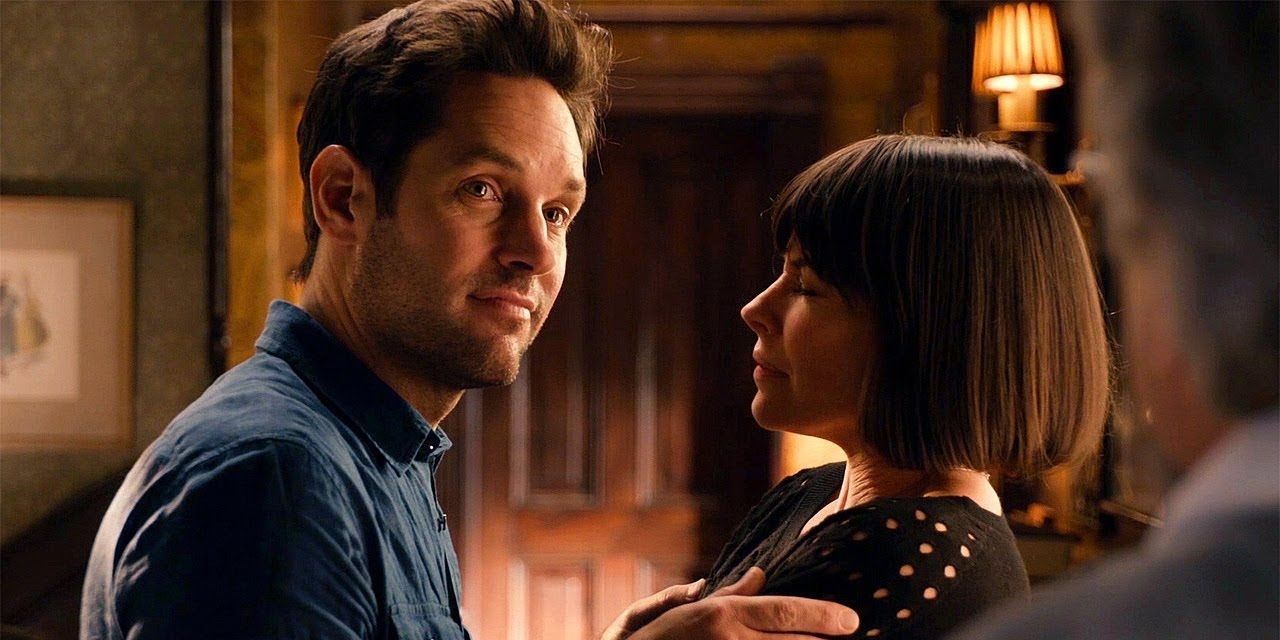 Hank catches Hope and Scott kissing in Ant-Man
