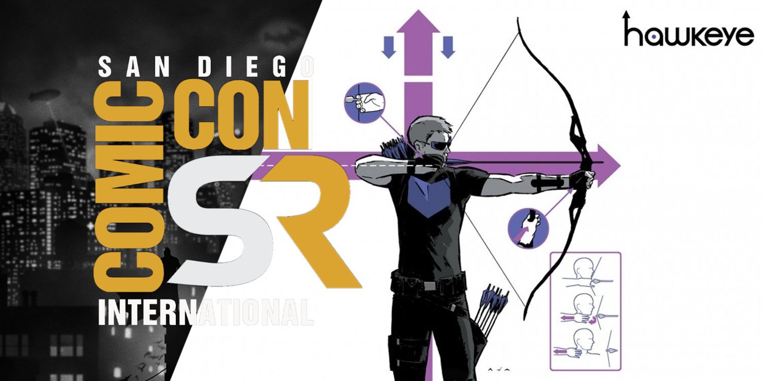 Hawkeye TV Show Intro San Diego Comic-Con SDCC