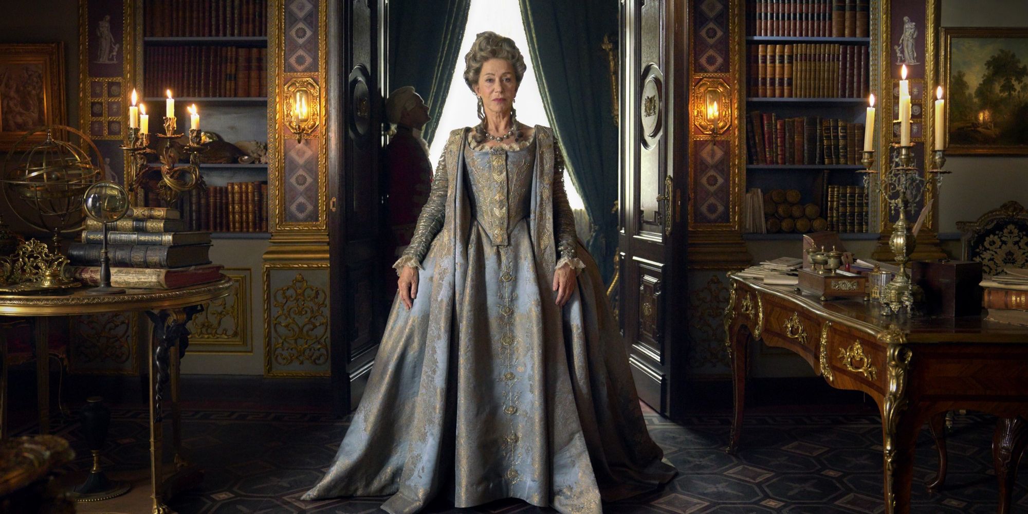 Catherine welcomes the king of France in The Great HBO