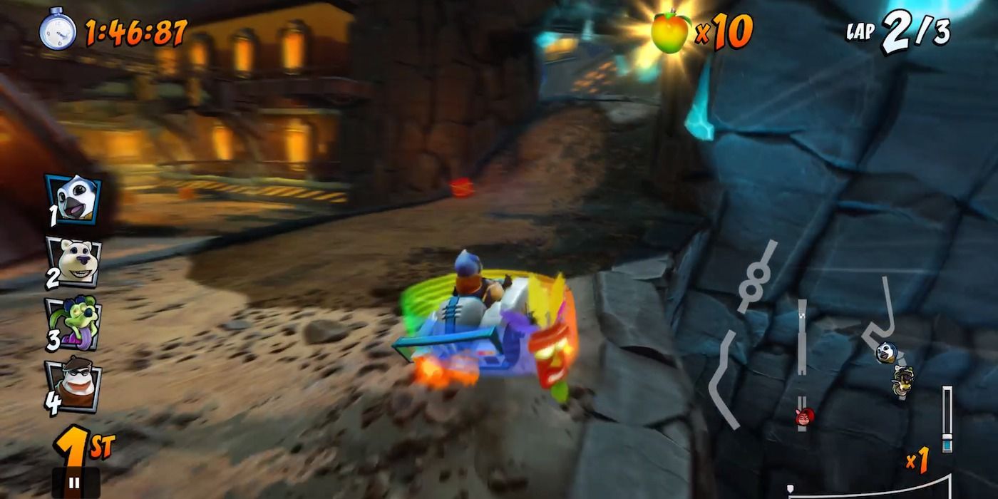 Hyper Speedway Shortcut Crash Team Racing