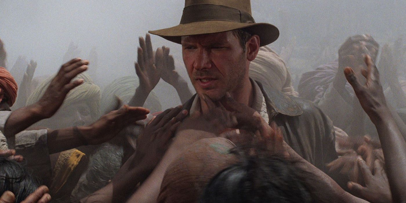A scene from Indiana Jones And The Temple of Doom