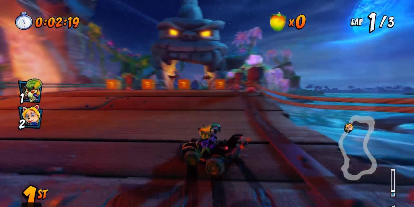 Inferno Island Shortcut Crash Team Racing