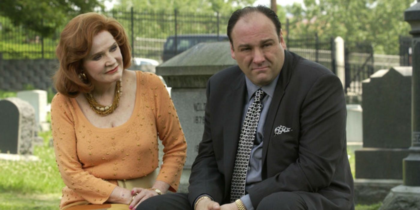 James Gandolfini as Tony in The Sopranos (In Camelot)