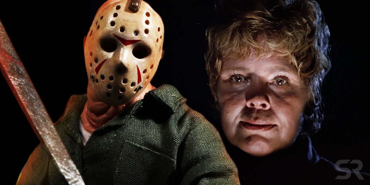 Jason and Pamela Voorhees in Friday the 13th