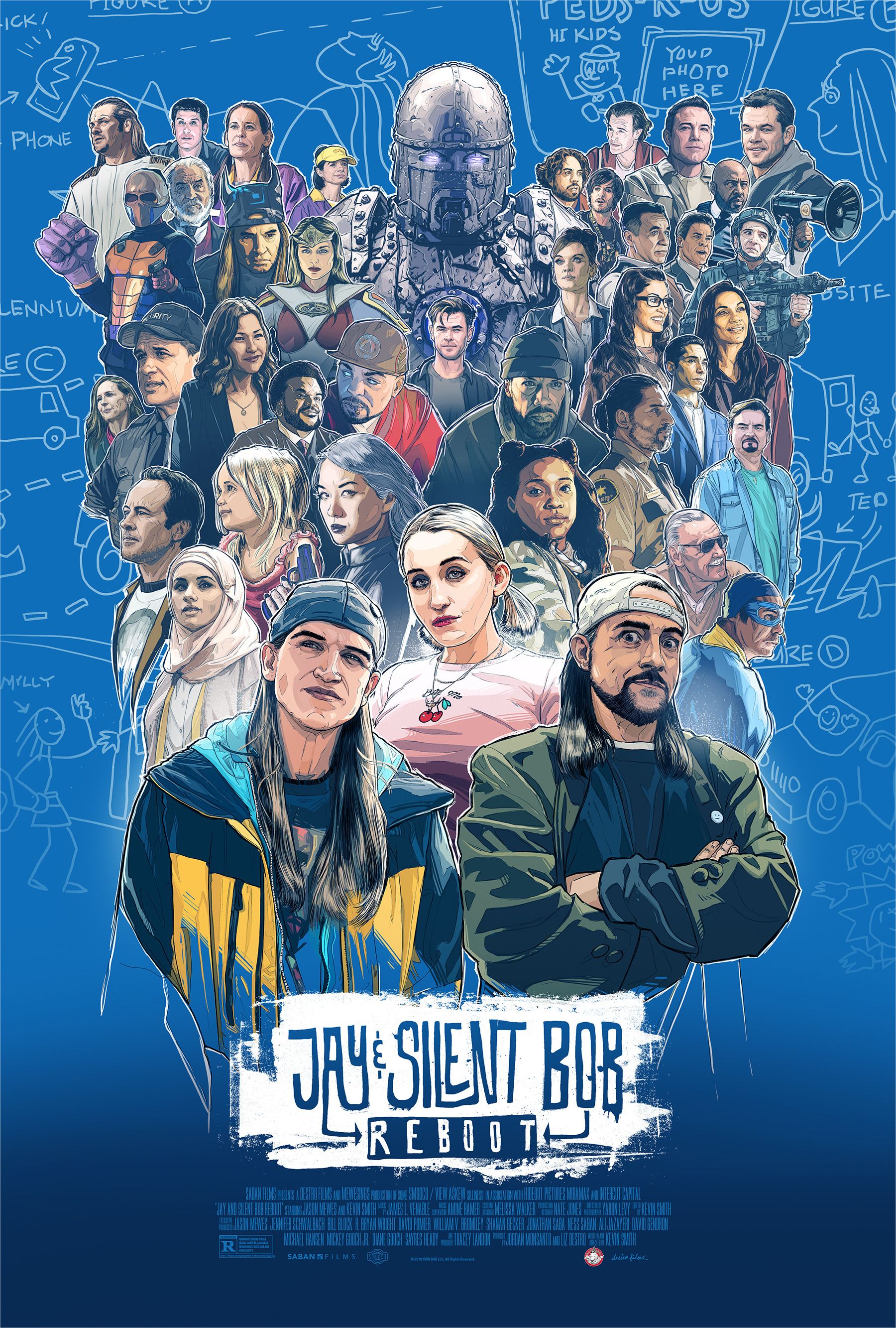 Jay and Silent Bob movie reboot poster