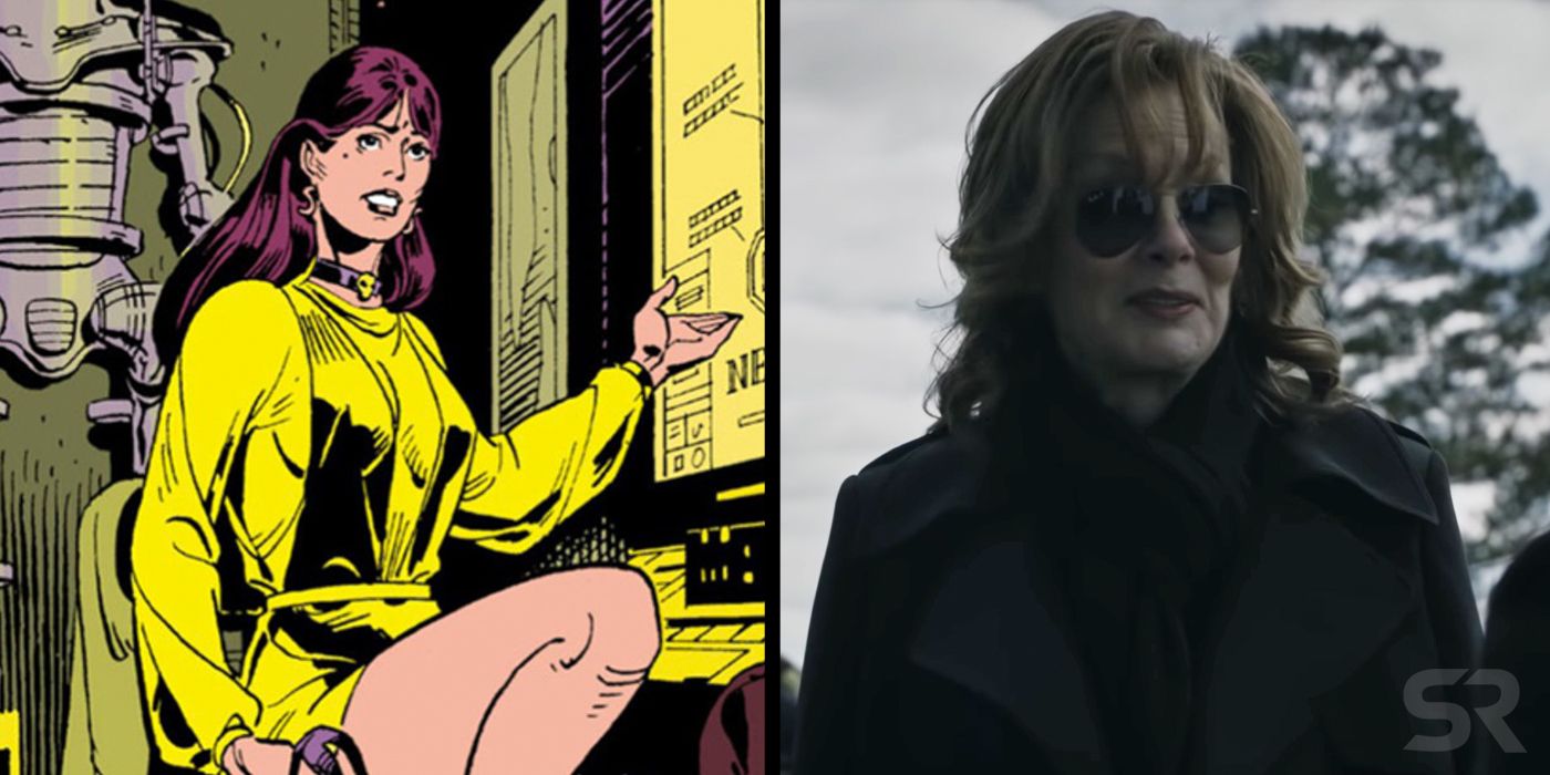 Jean Smart as Laurie Blake aka Silk Spectre in Watchmen