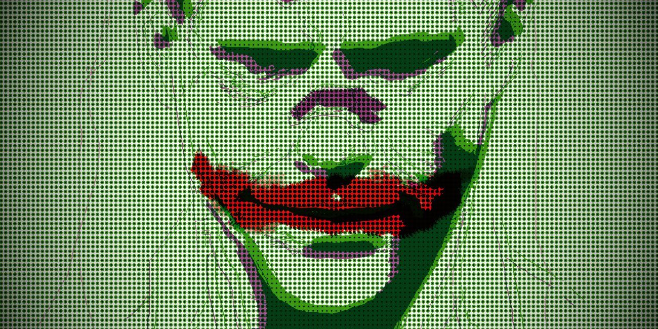 Joker Killer Smile DC Comic Black Label