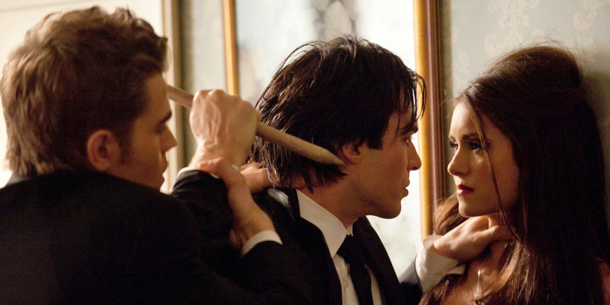 Katherine and the Salvatore Brothers 1