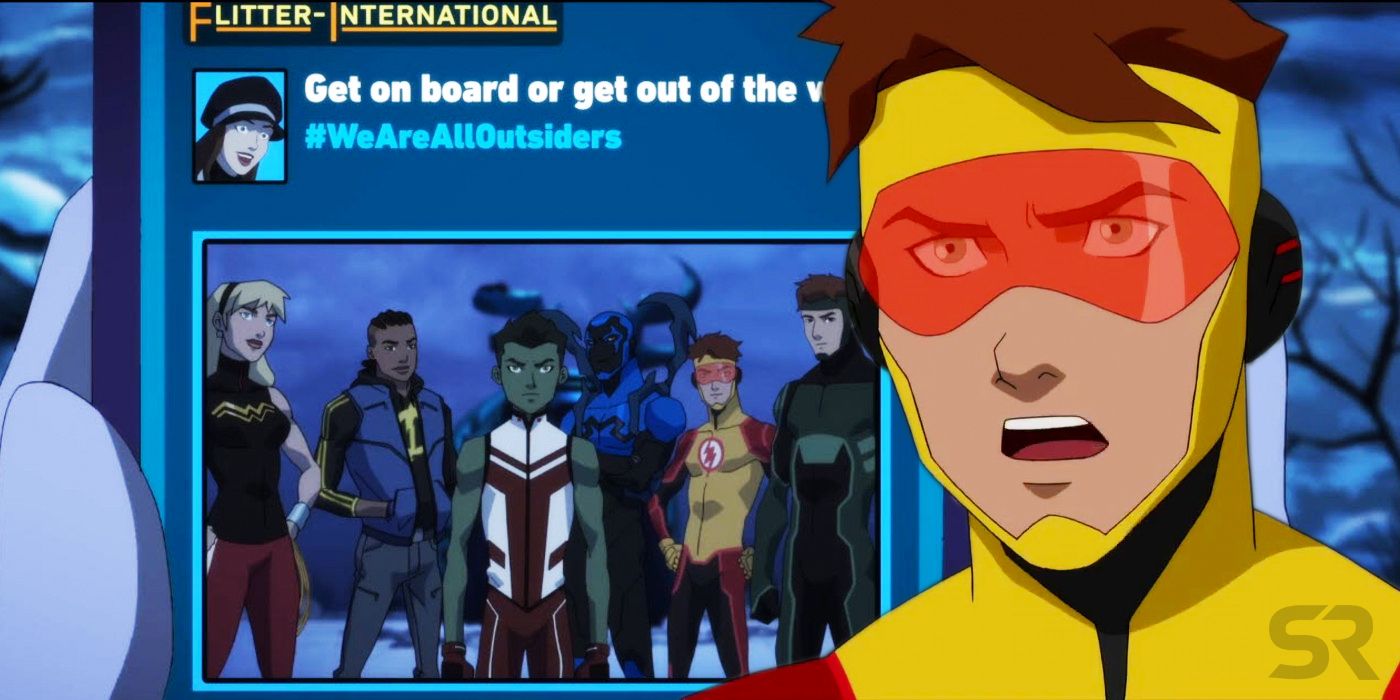 Kid Flash in Young Justice Outsiders
