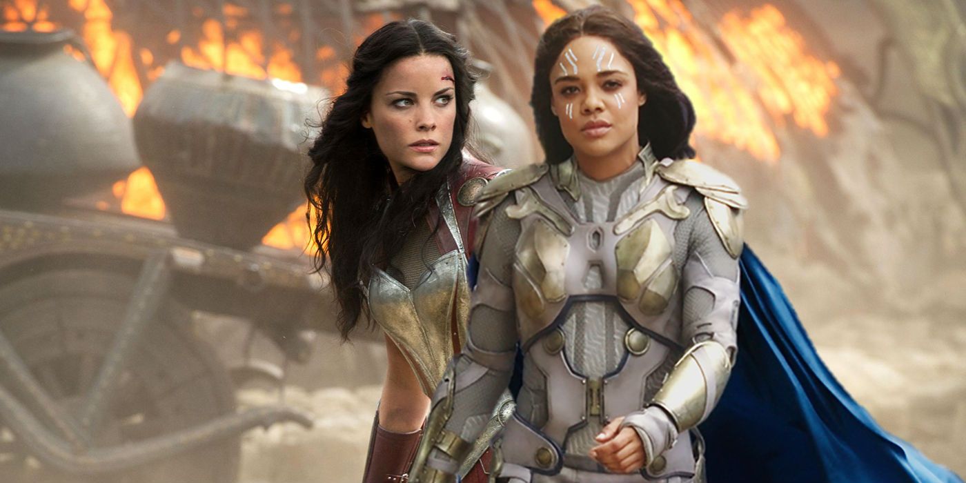 Lady Sif and Valkyrie MCU Header