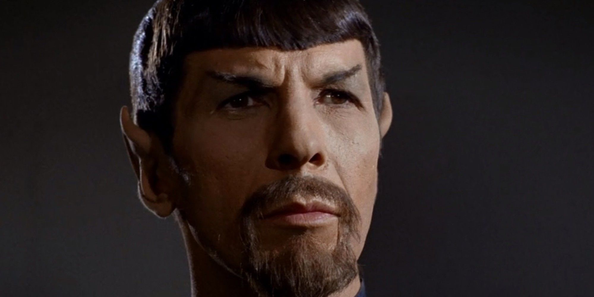 Leonard Nimoy as Mirror Spock in Star Trek