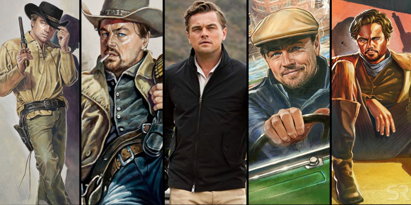 Leonardo DiCaprio as Rick Dalton in Once Upon A Time In Hollywood Posters