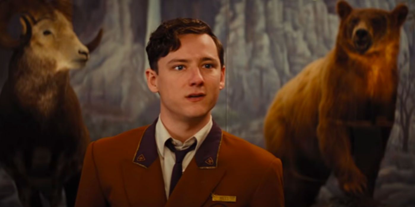 Miles looking confused in Bad Times at the El Royale