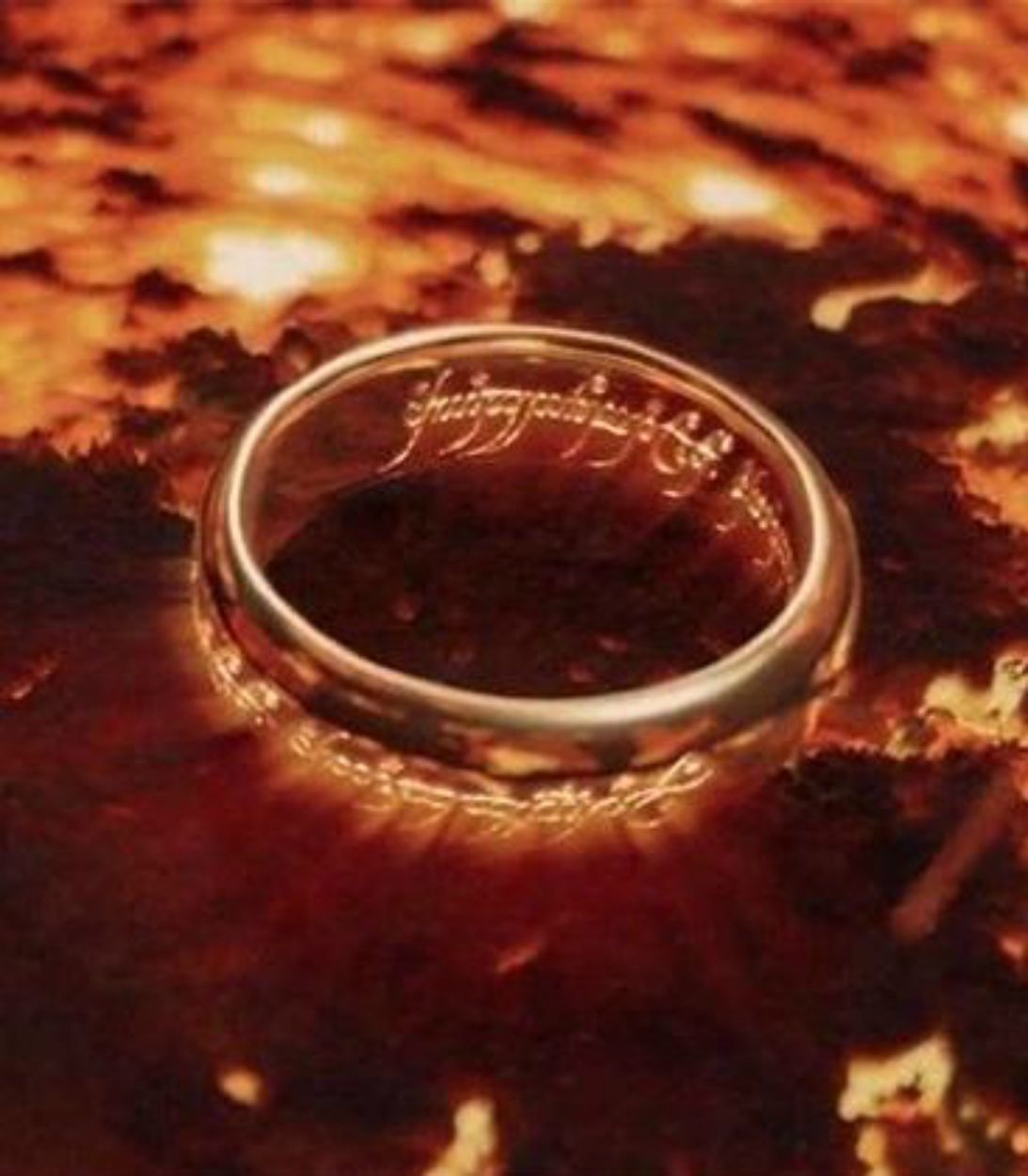 Lord of the Rings One Ring Vertical