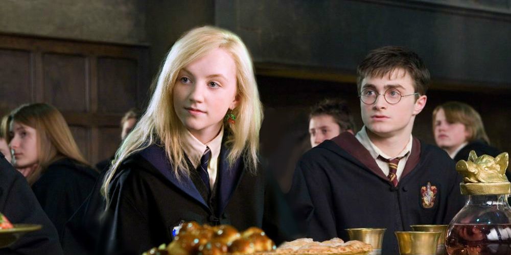 Luna Lovegood from Harry Potter and the Order of the Phoenix.