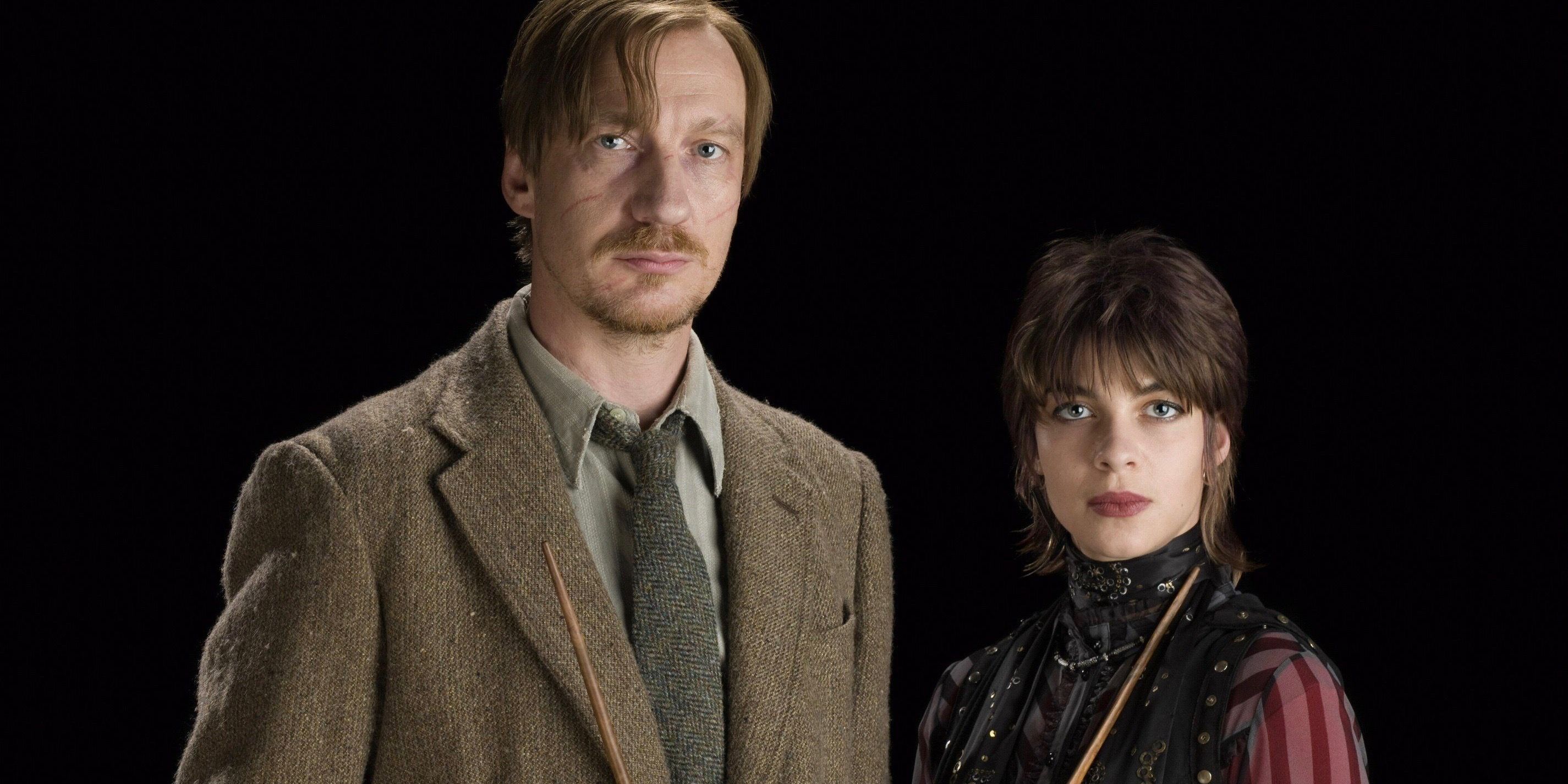 Lupin and Tonks together from Harry Potter