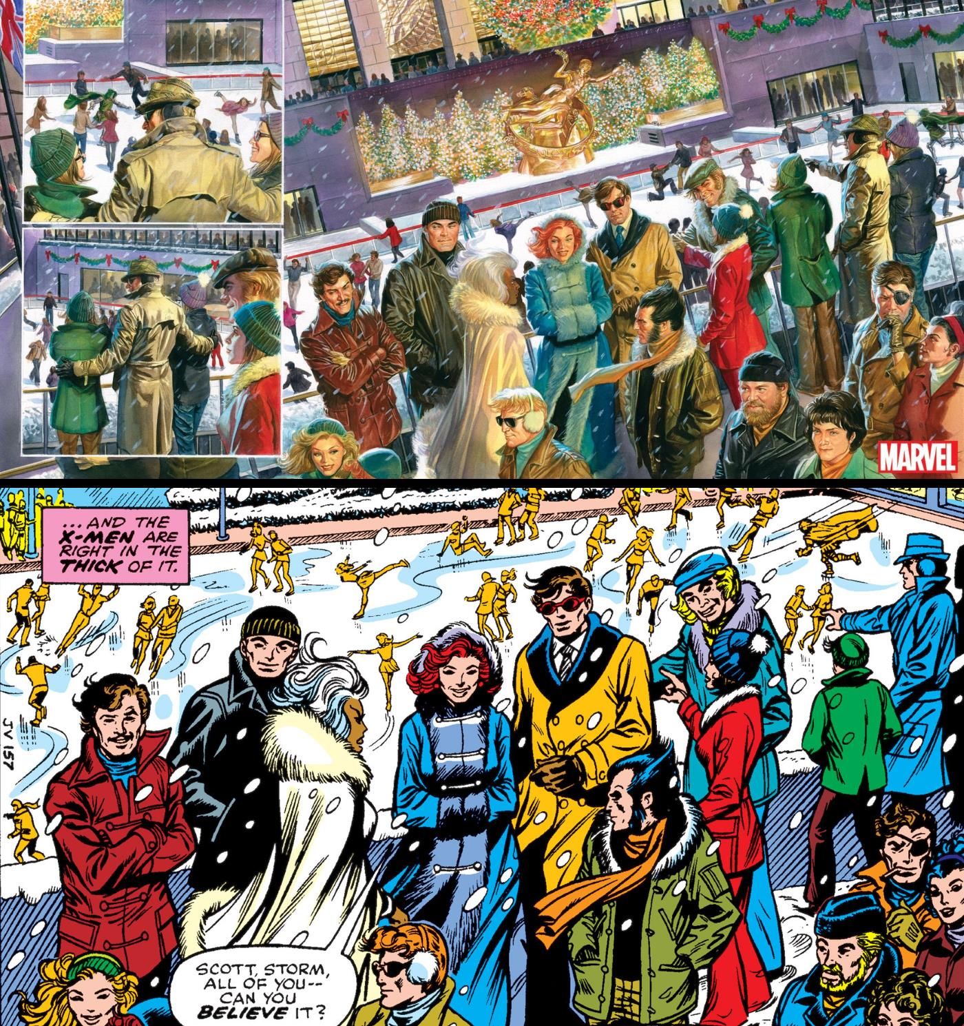 Marvels Epilogue X-Men Rockefeller Scene