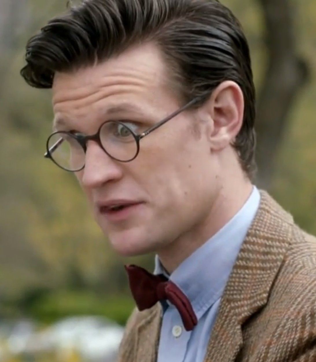 Matt Smith as Eleventh Doctor in Doctor Who vertical