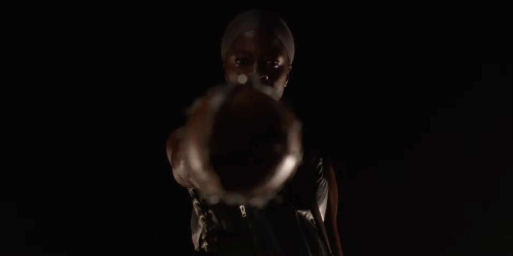 Michonne holding Lucille in The Walking Dead season 10 trailer