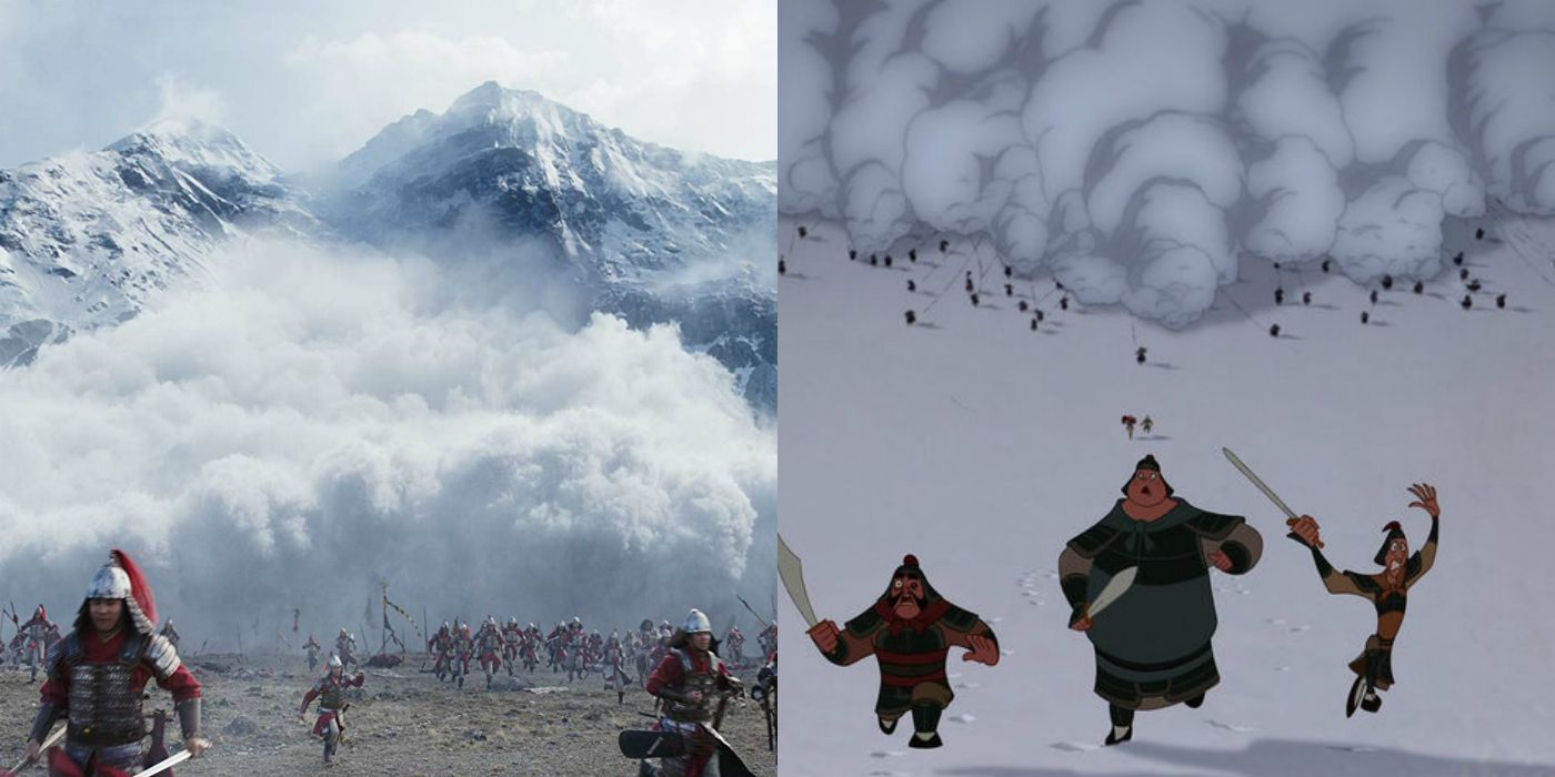 Mulan Trailer Live-Action Animation Avalanche