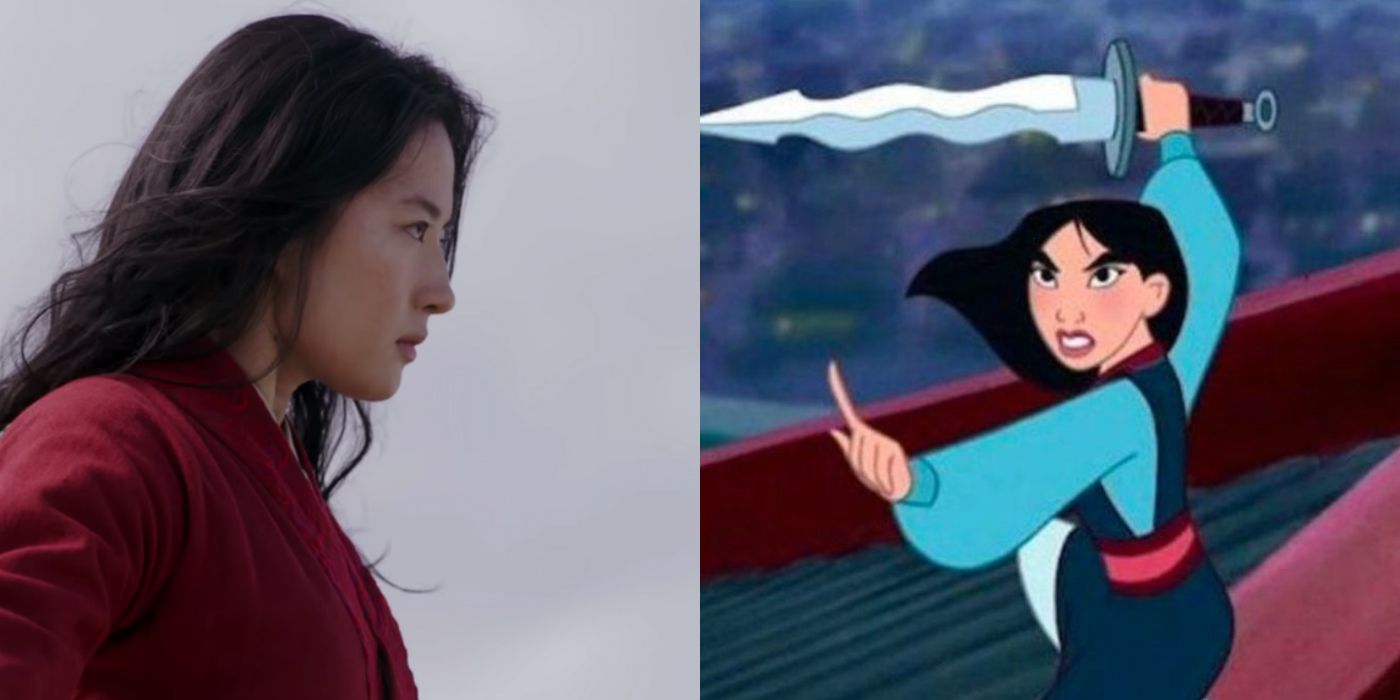 Mulan Trailer Live-Action Animation Swordfight