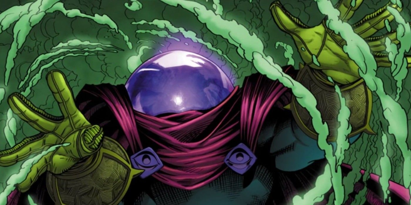 Mysterio creating his illusions