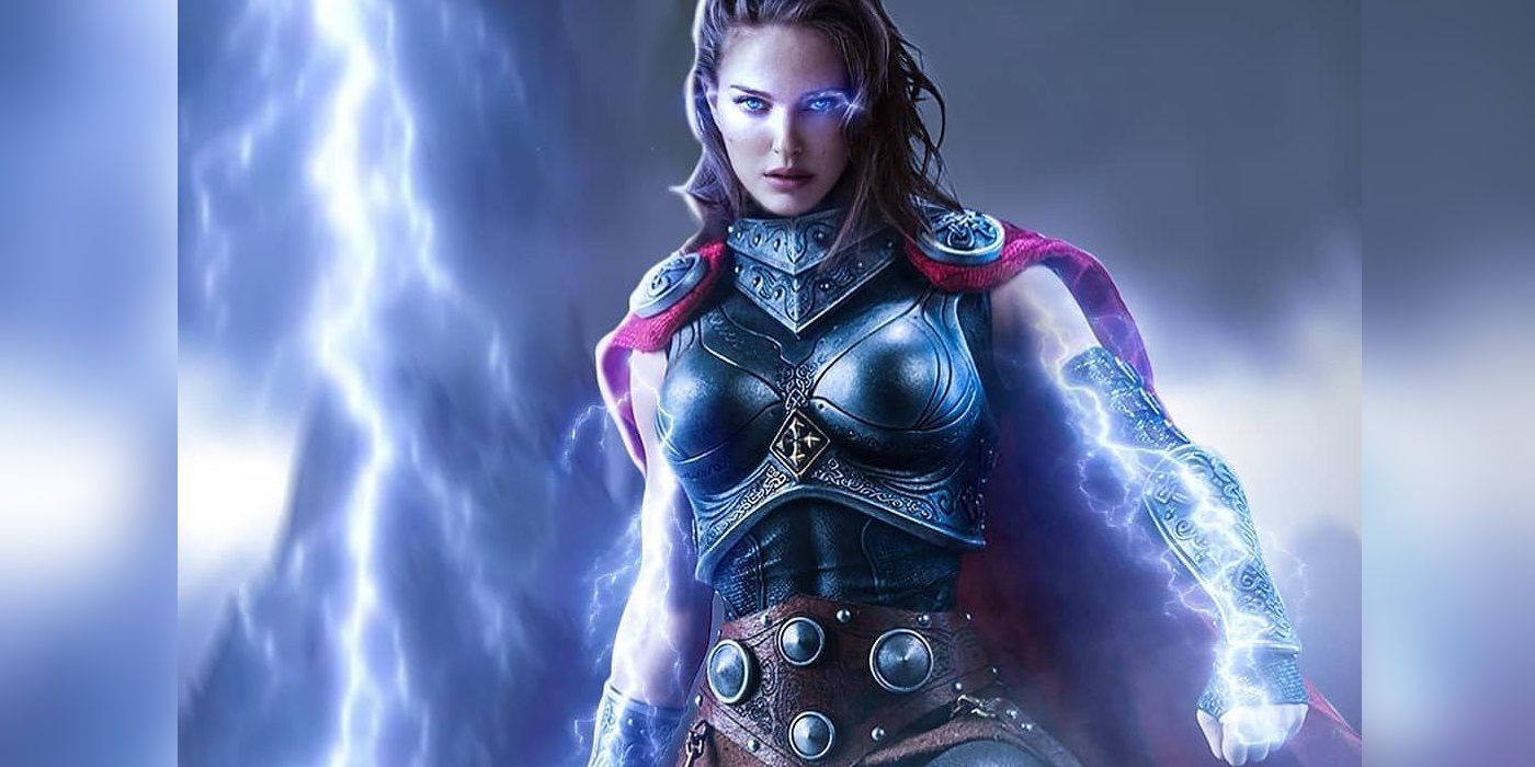 Fan art of Natalie Portman as Jane Foster's Mighty Thor