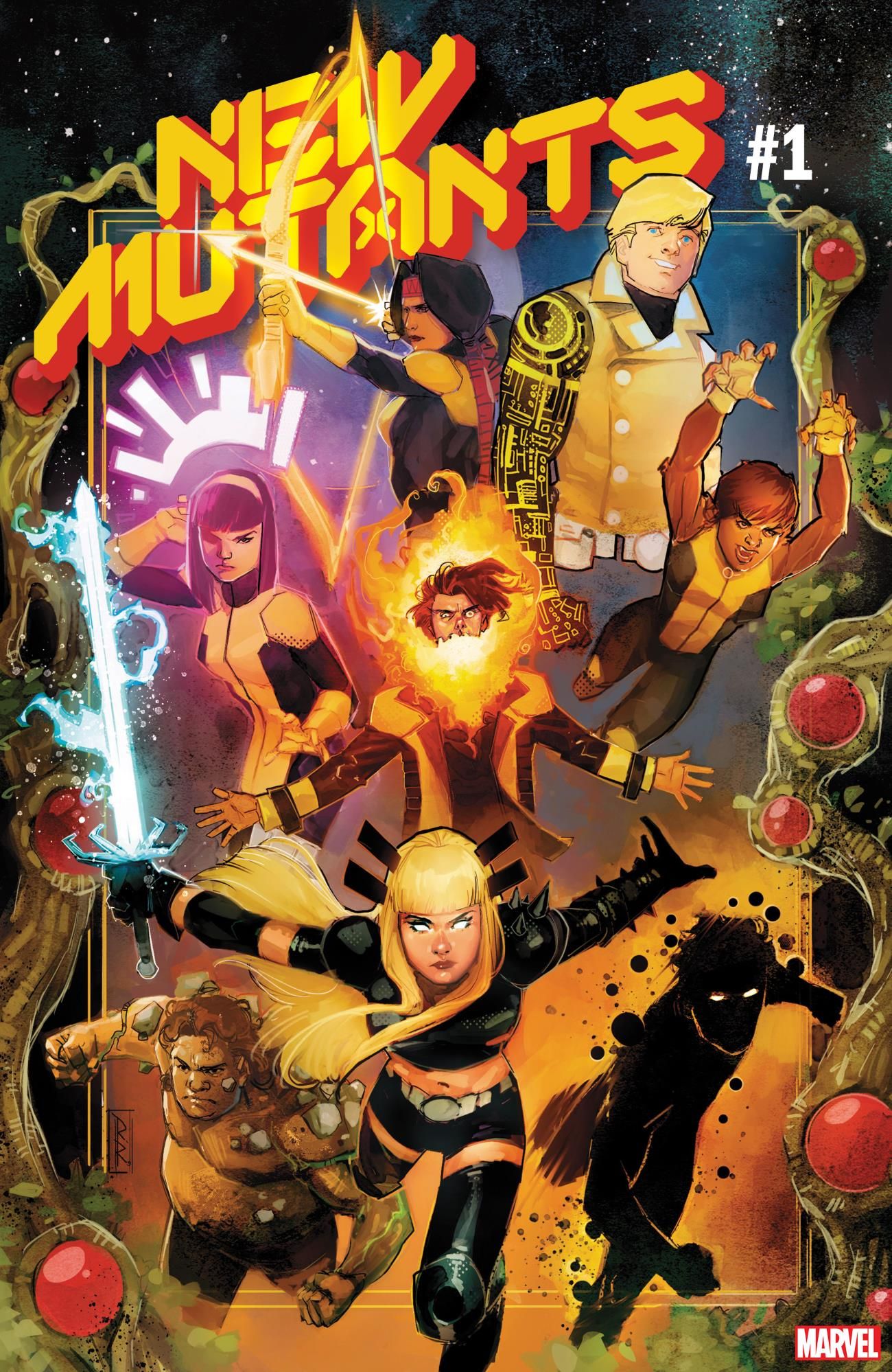 New Mutants Comic Cover