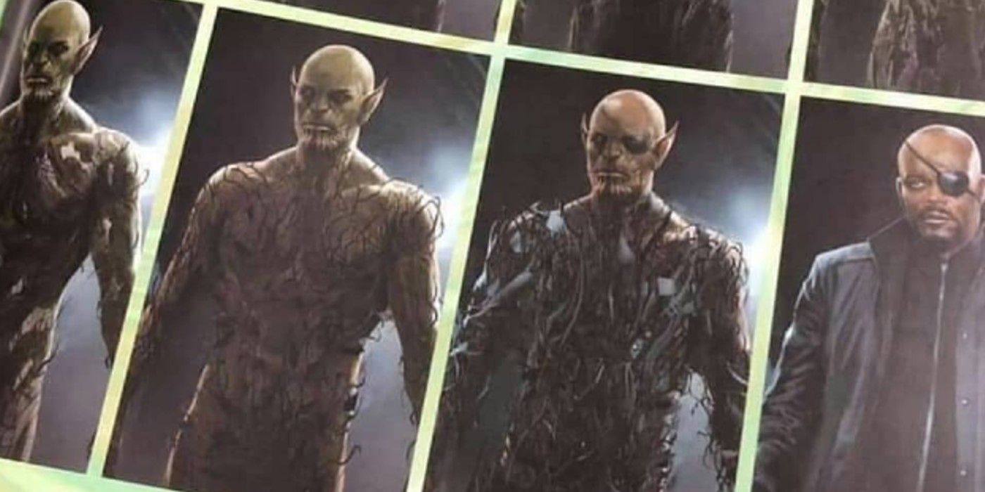 Nick Fury Skrull Concept Art
