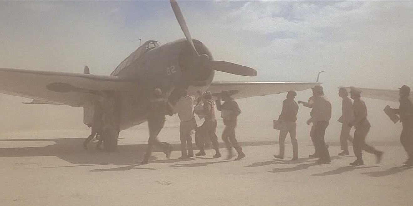 Researchers find planes in the desert in Close Encounters of the Third Kind