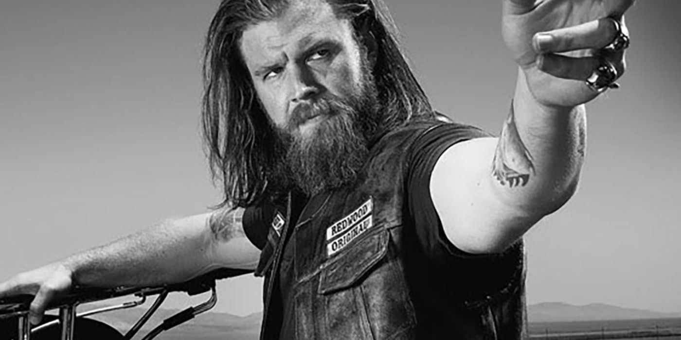 Opie Winston on a bike in Sons Of Anarchy