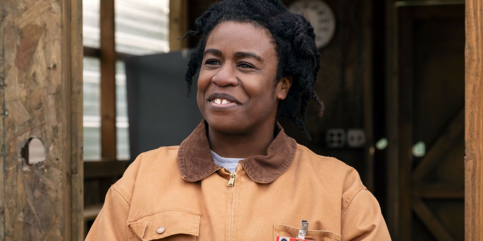 Suzanne smiling in Orange Is The New Black