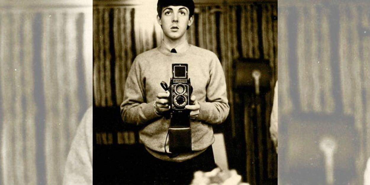 Paul McCartney with camera
