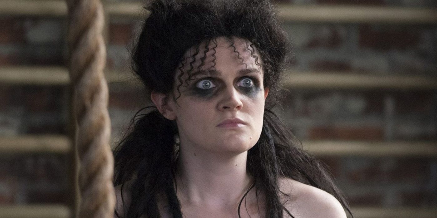 Gayle Rankin and Sheila in GLOW.